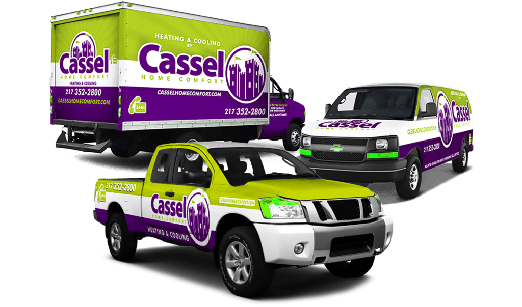 Commercial Fleet With A Custom Wrap